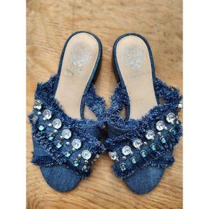 Denim Slides - Vince Camuto - Size 7.5